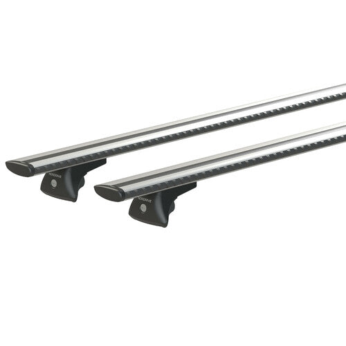 Nordrive Silenzio In-Rail, coppia barre portatutto in alluminio - S - 108 cm