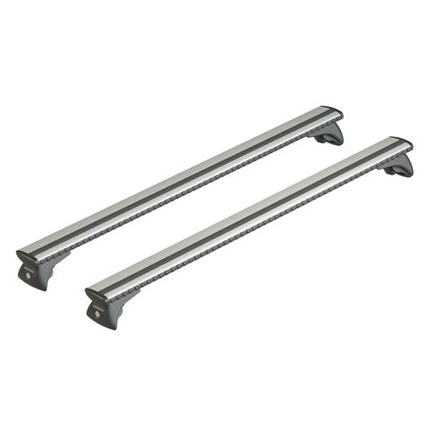 Nordrive Silenzio In-Rail, coppia barre portatutto in alluminio - M - 120 cm