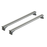 Nordrive Silenzio In-Rail, coppia barre portatutto in alluminio - M - 120 cm