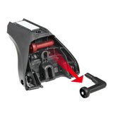 Evos, juego de pies para barras de techo estándar Abarth 500 07/08>05/16 N20001