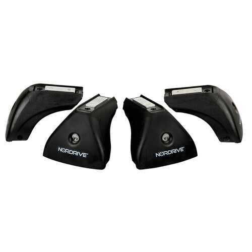 Evos, juego de pies para barras de techo estándar Abarth 500 07/08>05/16 N20001