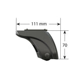 Nordrive Evos LP, Satz mit 4 flachen Füßen für Fahrzeuge mit Standarddach N20002