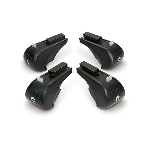 Kit de rieles de acero Kit de 4 pies para barras de acero 156 Crosswagon 10/04>12/07 std N20011