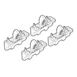 Kit de fijación de barras de techo Nordrive para Honda CR-V 15 (04/02-12/06) Fixpoint Roof N21015