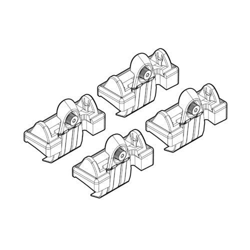 Nordrive Kit attacchi barre portatutto 38 Volvo S40 01/04>05/07 tetto standard