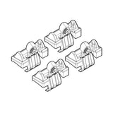 Roof rack attachment kit 40 Toyota Avensis 4p 05/03&gt;03/09 standard roof