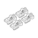 Kit de fijación de baca para Peugeot 1007 52 05/05>05/10 techo estándar N21052