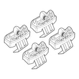 Dachgepäckträger-Befestigungssatz 118 Citroen DS4 03/11&gt;10/15 Standarddach