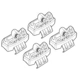 Kit attacchi barre portatutto 169 Citroen C1 5p 06/14>05/18 tetto standard