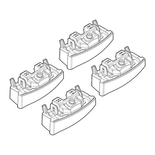 Kit attacchi barre portatutto Bmw Serie 4 Coupé (F32) 10/13>12/16 tetto fixpoint