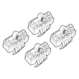 Alfa Romeo Giulia 06/16&gt; roof rack attachment kit standard roof / glass roof