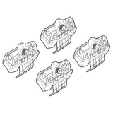 Kit attacchi barre portatutto 202 Citroen C3 11/16>07/20 tetto std /tetto vetro N21202