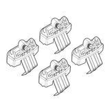 Kit de fijación de baca 223 Ford Mondeo 4p 11/14>02/19 techo estándar N21223