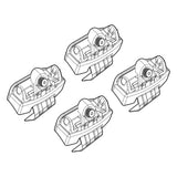 Roof rack attachment kit 227 Audi A1 Sportback 11/18&gt; standard roof