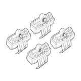 Kit de fijación de barras de techo Nordrive 233 BMW X2 (F39) 01/18> Techo estándar N21233