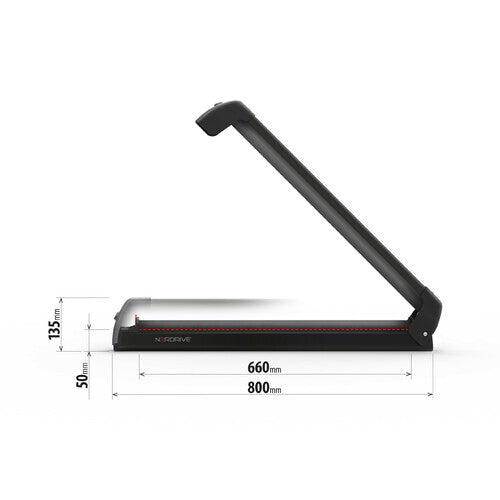 Nordrive Pro-Slider EVO Aluminium PS-60, portasci per barre da tetto - Nero N40001