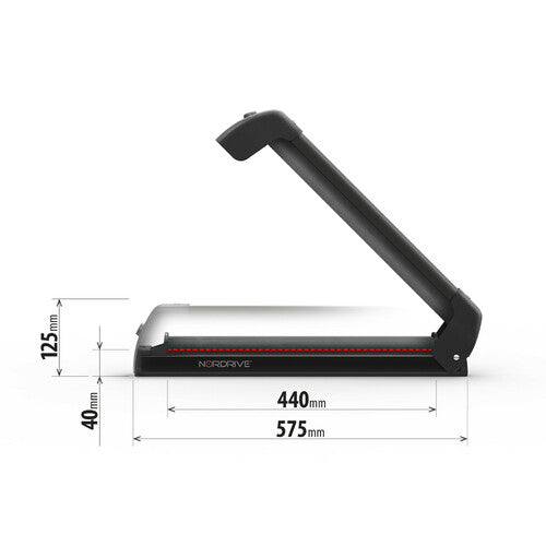 Nordrive Nordic-King EVO aluminium NK-40, portasci per barre da tetto - Nero N40012