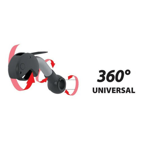 Nordrive Elix 2, portabiciclette per gancio traino - 2 bici