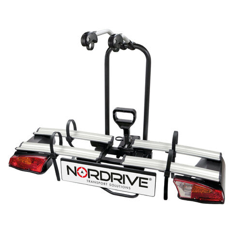 Nordrive Asura 2, portabiciclette per gancio traino - 2 bici