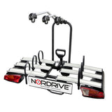 Nordrive Asura 3, portabiciclette per gancio traino - 3 bici
