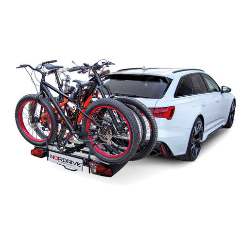 Nordrive Asura 3 Fahrradträger für Anhängerkupplung - 3 Fahrräder N50421