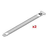 Nordrive Juego de 2 correas de distribución para topes de rueda N50931
