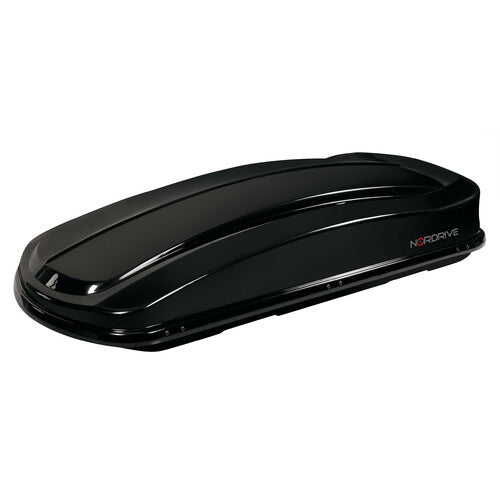 Nordrive Box 430, cofre de techo ABS, 430 litros - Negro brillante N60012