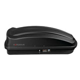 Nordrive Box 333, box tetto in ABS, 333 litri - Nero goffrato N60033 N60033