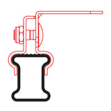 Nordrive Adapterhalterung für Kargo Bars N99959