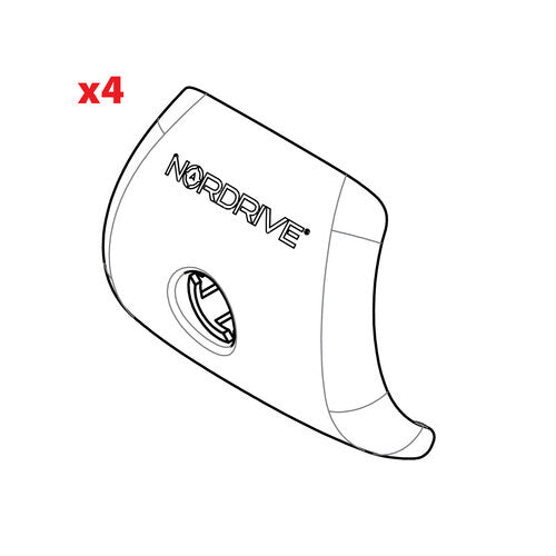 Nordrive Set of 4 Rail foot covers