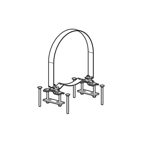 Nordrive Staffa aggiuntiva (optional) per Kargo-Tube