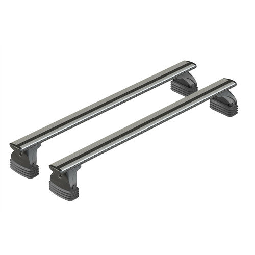 Nordrive Silenzio, juego completo de barras de techo de aluminio M Evos LP C020 NK020LSM
