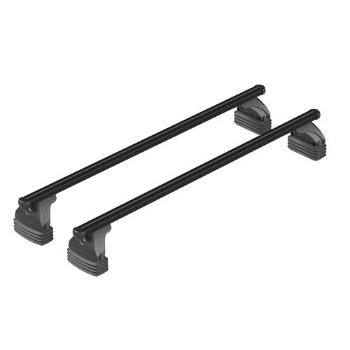 Nordrive Helio Black, juego completo de barras de techo de aluminio - L - Evos LP - C044 NK044LNL
