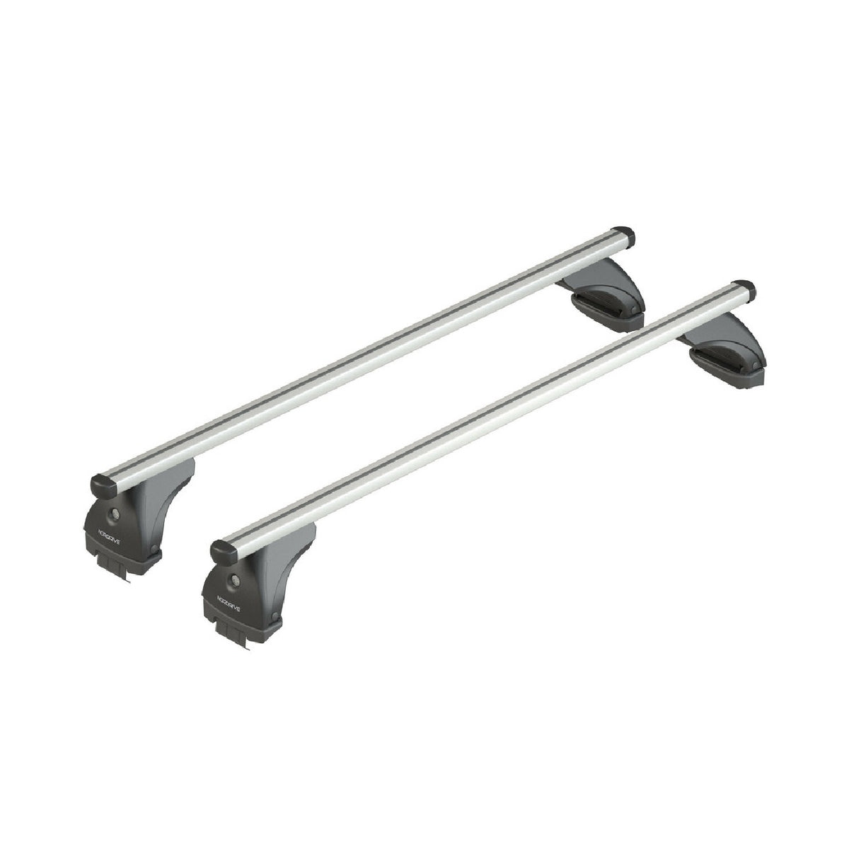 Nordrive Komplettes Auto-Dachträger-Set - 117 - Helio L NK117EHL