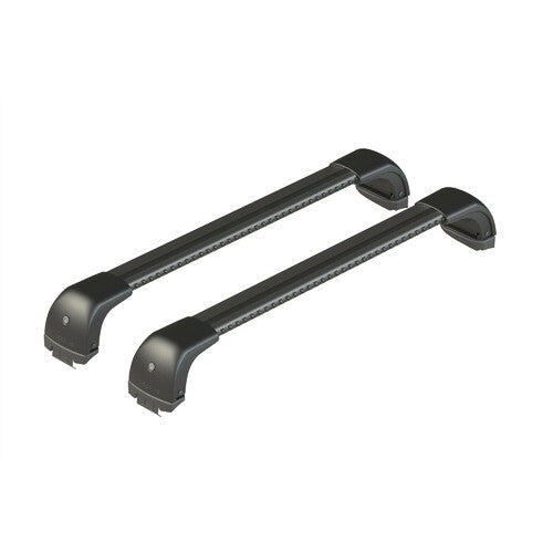 Nordrive Silenzio CX Black, juego completo de barras de techo de aluminio - 109 cm + 109 cm - Origen RF - C132 NK132TB1010