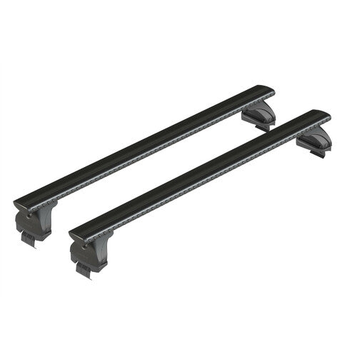 Nordrive Silenzio Black, juego completo de barras de techo de aluminio - L - Evos LP - C231 NK231LBL