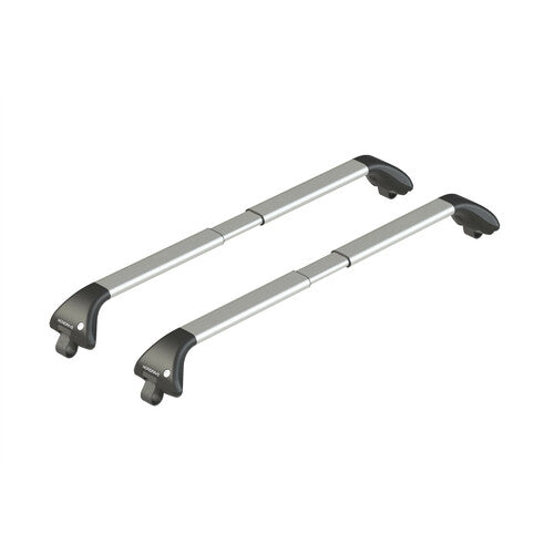 Nordrive Snap Alu Rail, juego completo de barras de techo telescópicas de aluminio - S - F3 NK403SAS
