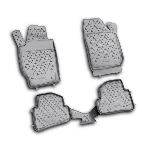 Alfombrillas de TPE para Skoda Fabia 5p (05/07>01/15) Skoda Fabia Wagon (01/08>03/15)