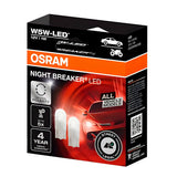 Osram 12V Night Breaker LED - W5W - 1W - W2,1x9,5d - 2 Stück - Box