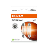 Osram 12V Original Line – 10W – SV8,5-8 – 2 Stück – Box