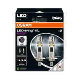 Osram 12V LEDriving HL Easy - (H1) - 9W - P14,5s - 2 uds - Caja