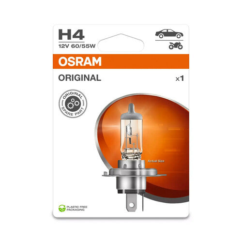 Osram 12V Original Line - H4 - 60/55W - P43t - 1 ud - Caja