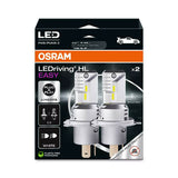 Osram 12V LEDriving HL Easy - (H4/H19) - 18/19W - P43t / PU43t-3 - 2 uds - Caja