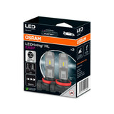 Osram 12V LEDriving HL Easy - (H8/H11/H16) - 8W - PGJ19-1/2/3 - 2 uds - Caja