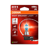 Osram 12V Night Breaker Laser - H11 - 55W - PGJ19-2 - 1 Stück - Verpackung