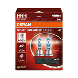 Osram 12V Night Breaker Laser - H11 - 55W - PGJ19-2 - 2 pz - Scatola