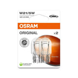 Osram 12V Original Line - W21/5W - 21/5W - W3x16q - 2 uds - Caja