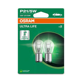 Osram 12V Ultra Life - P21/5W - 21/5W - BAY15d - 2 Stück - Box