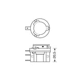 Bombilla Osram 12V Original Line - H15 - 15/55W - PGJ23t-1 - 1 ud - Caja