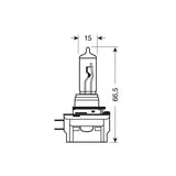 Bombilla Osram 12V Línea Original - H9B - 65W - PGJY19-5 - 1 ud - Caja